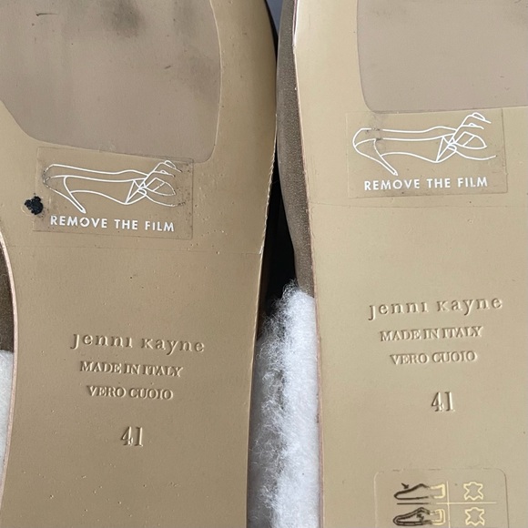 JENNI KAYNE Shearling Lined Mule SlipOn Laurel Women's Flats Size EU41 US10.5-11 - Picture 9 of 11